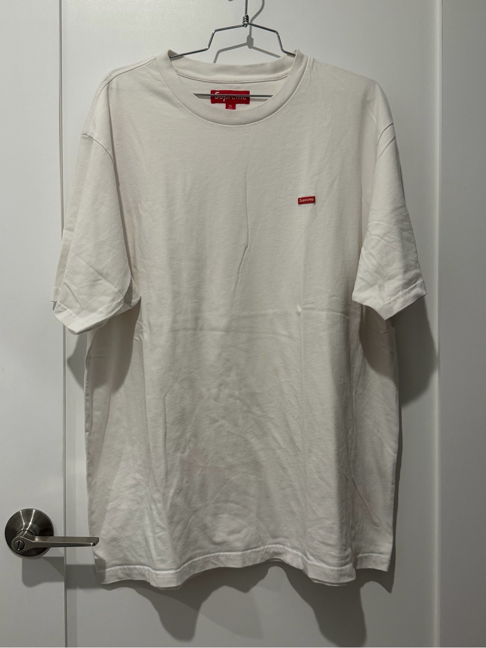 Supreme Small Box Logo Tee White Size XL
